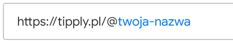 Wygląd linku do strony wpłat Twórcy